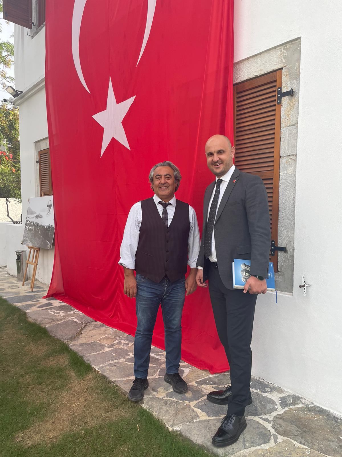 CHP Bodrum’dan Akademia Vakfı Başkanı Özay Kartal’a ziyaret