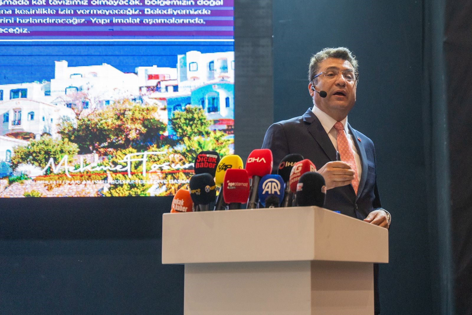 Cumhur İttifakı Bodrum Adayı Mehmet Tosun, projelerini anlattı