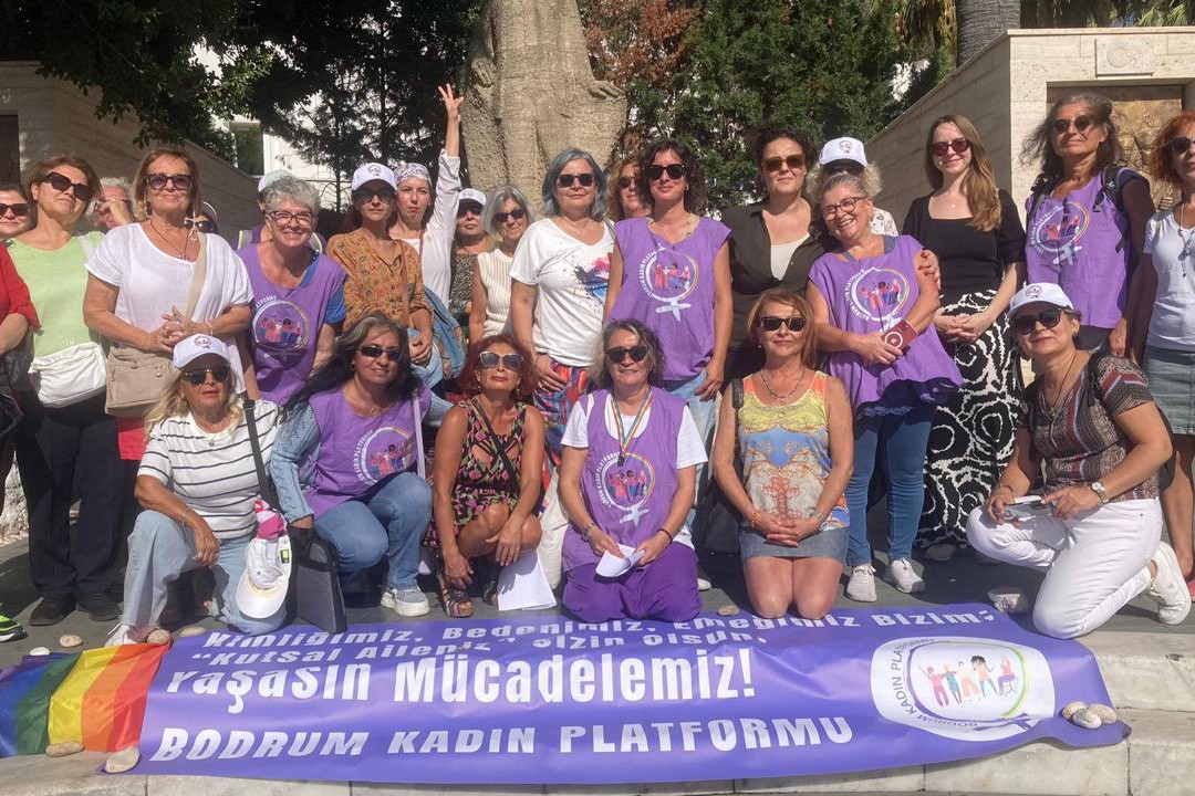 Bodrumlu kadınlar: 11.Yargı Paketine hayır