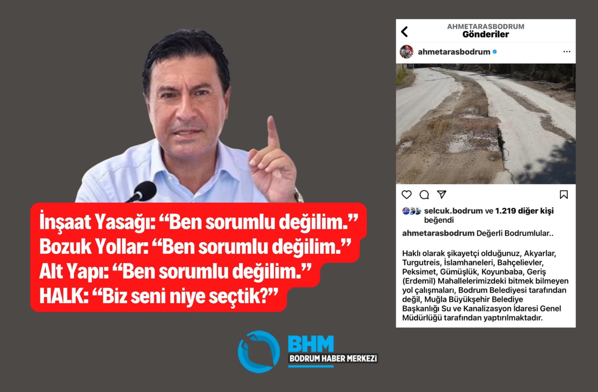 Ahmet Aras: ‘Ben sorumlu değilim’ HALK: ‘Biz seni niye seçtik?’