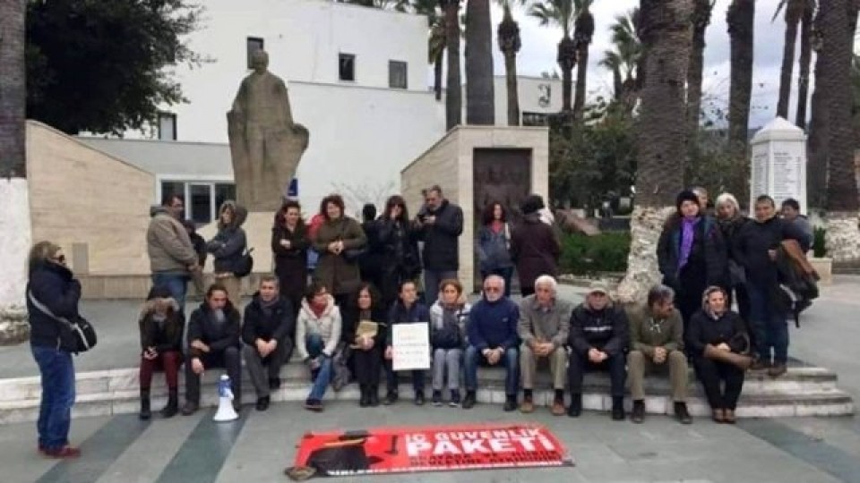 İç Güvenlik Yasası’na Bodrum tepkisi 