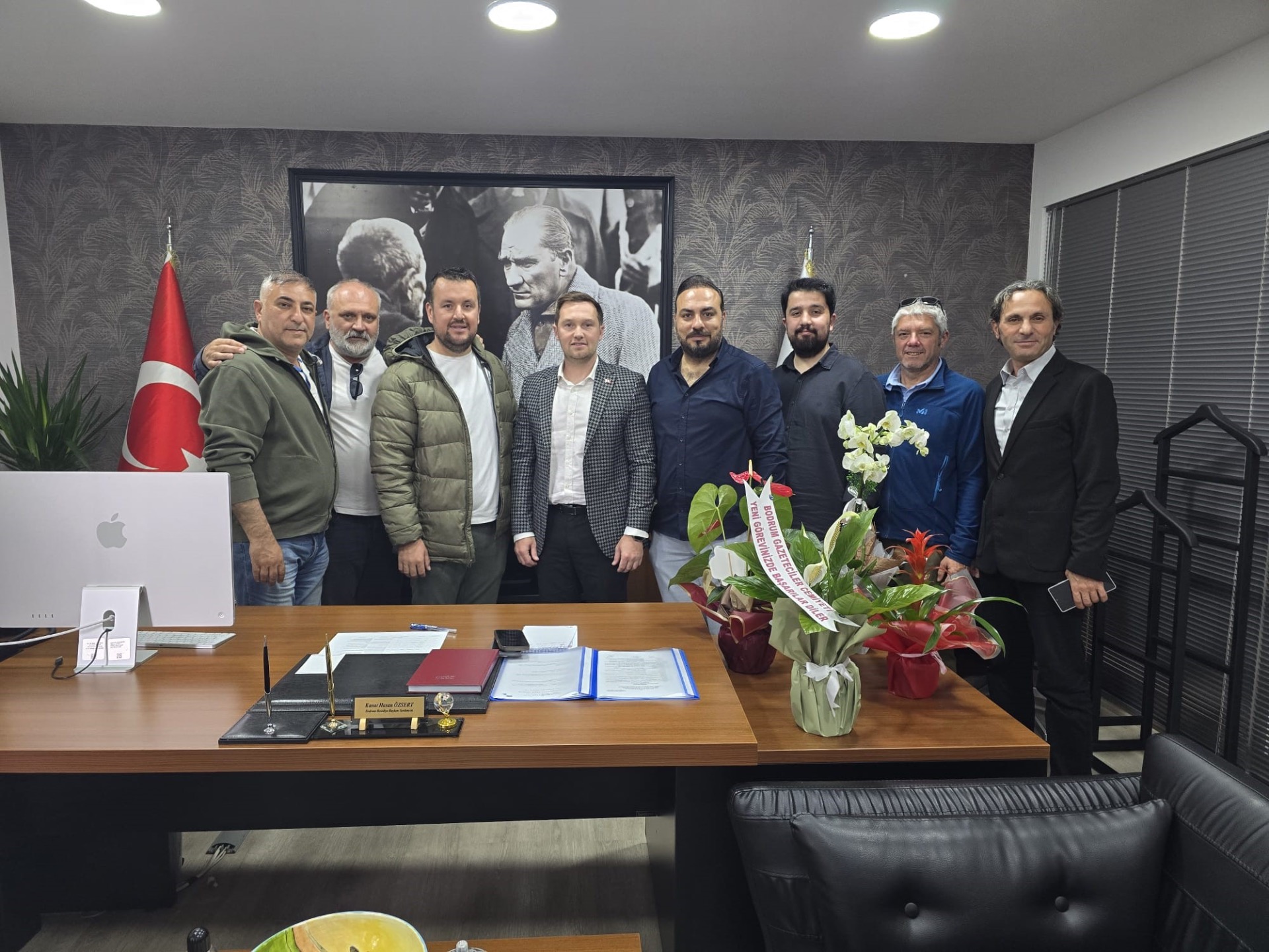 BGC yönetimi, Belediye Başkan Yardımcısı Özsert ile görüştü