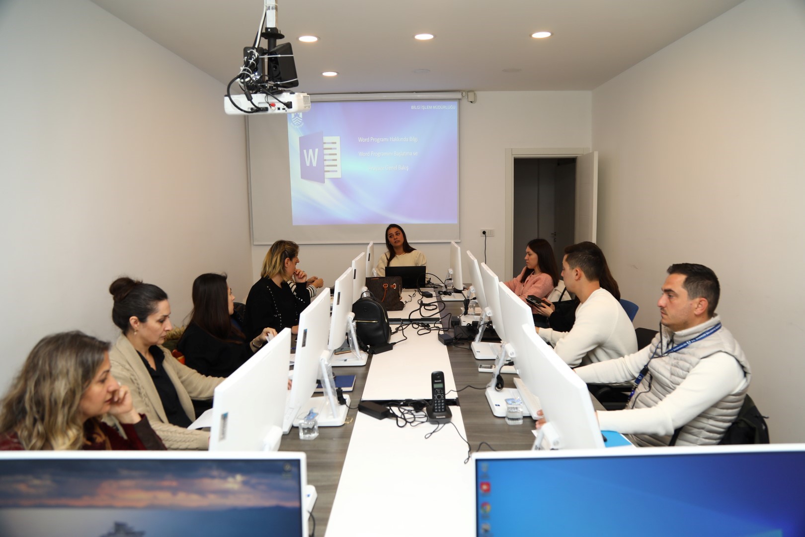 Belediye personeline bilgisayar programı eğitimi
