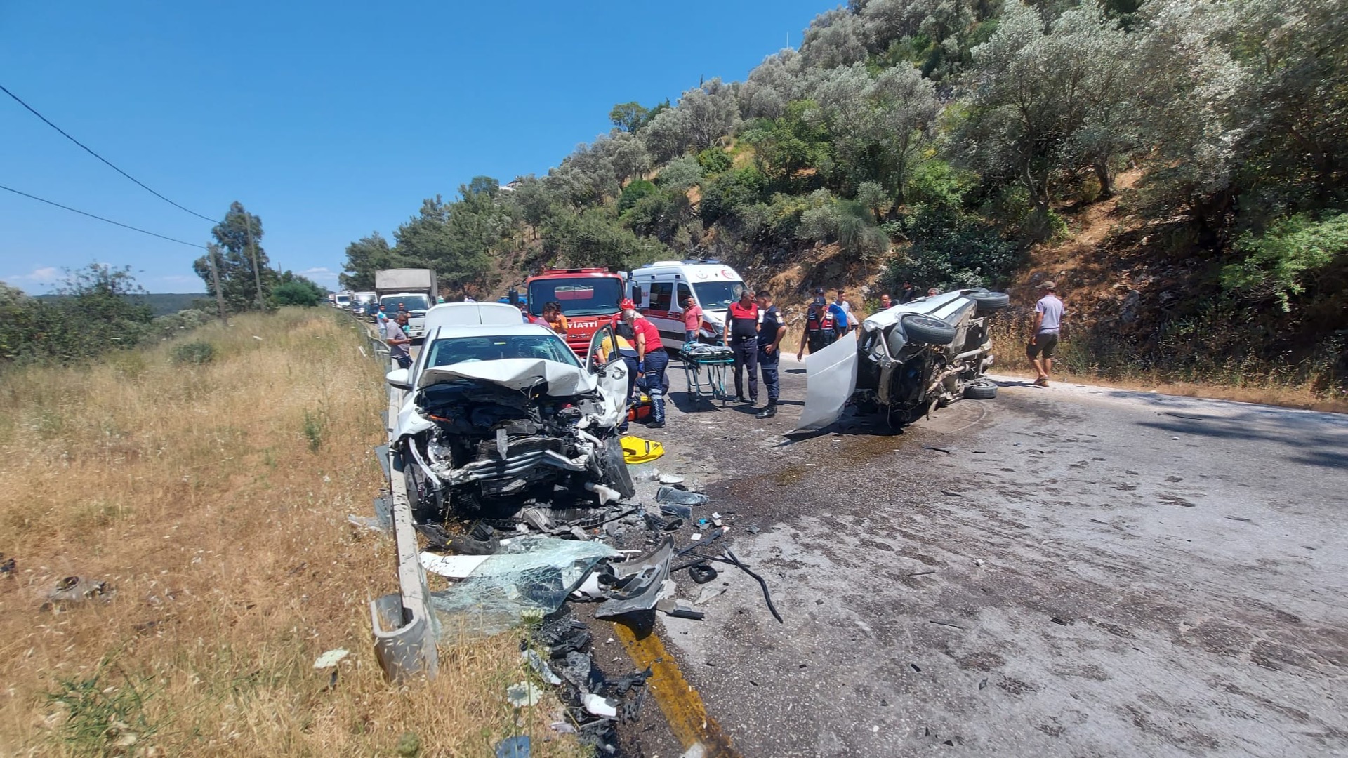 SON DAKiKA!.. Bodrum’da korkunç kaza! 1 ölü, 3 yaralı… 