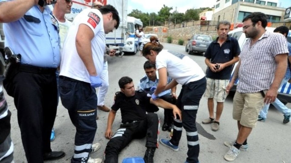 Bu sefer bir polis!