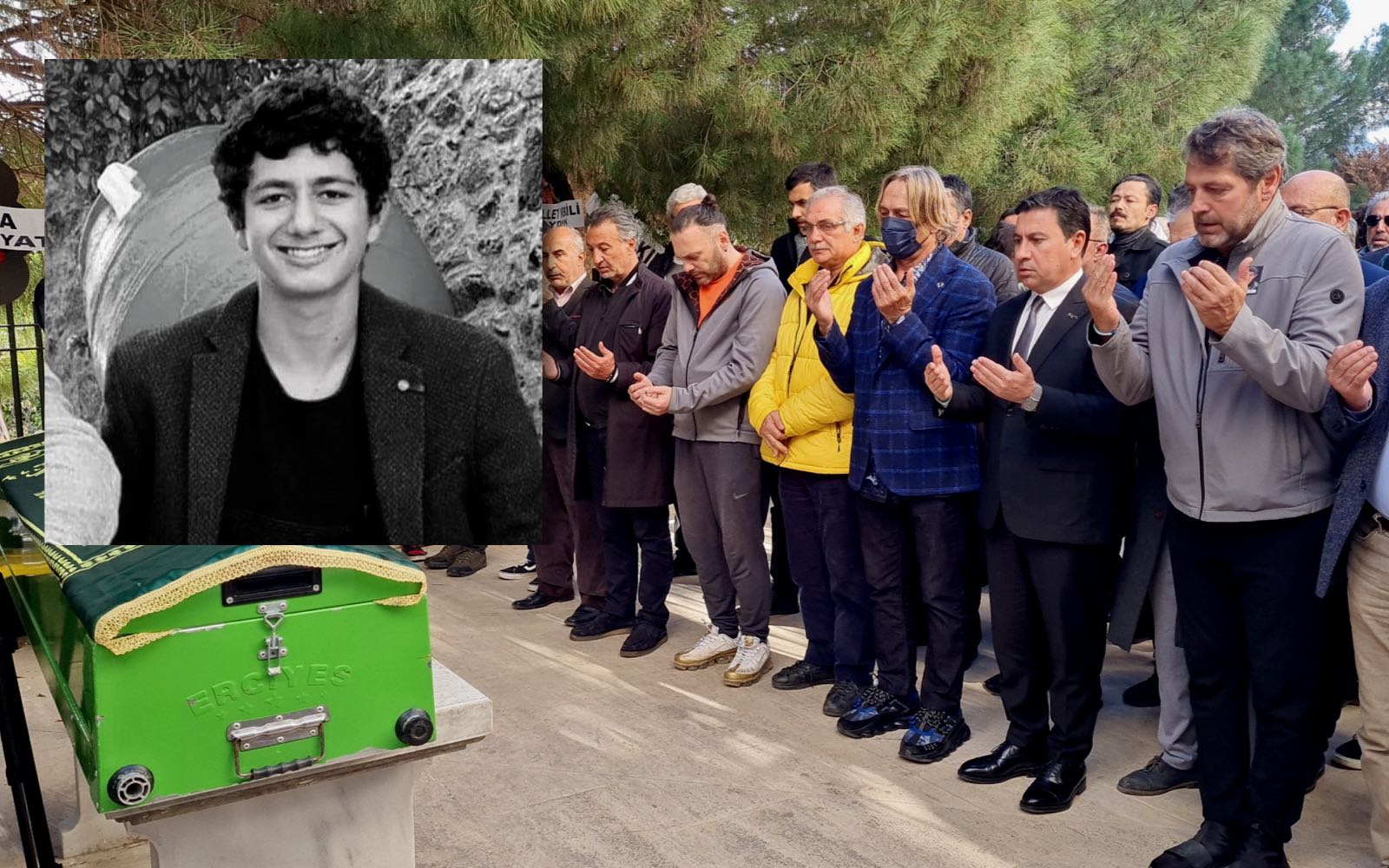 Bulut Algül, gözyaşları arasında son yolculuğuna uğurlandı