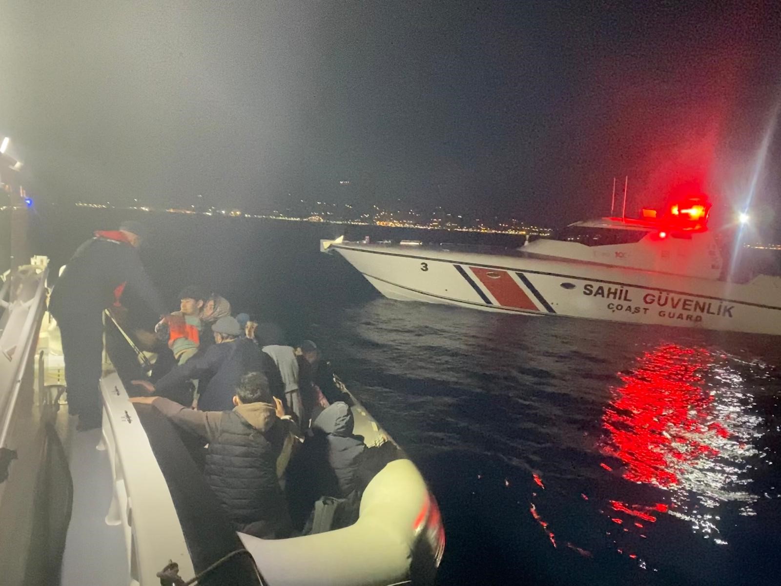 Bodrum'da 21 düzensiz göçmen yakalandı