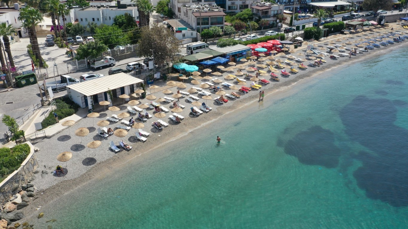 Bodrum’da halk plajları sezona hazır  