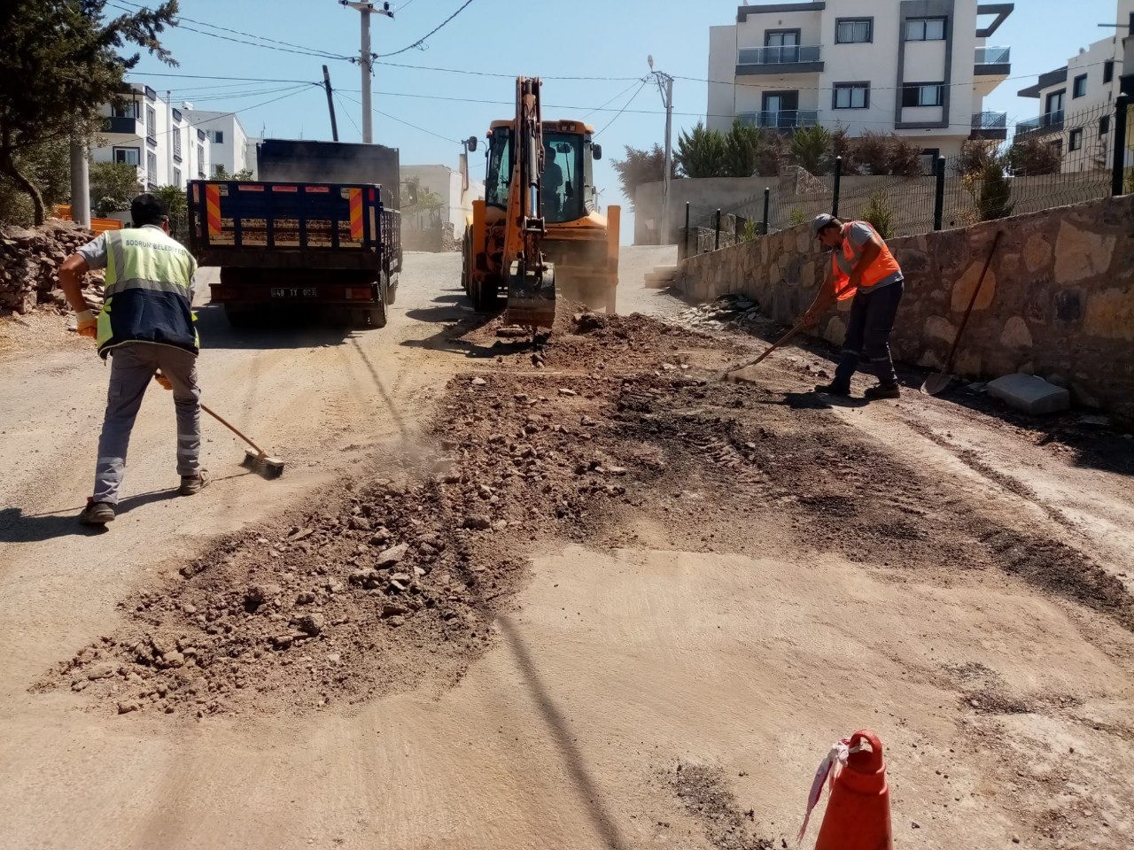 Bodrum Belediyesi ekipleri 7/24 vardiyalı çalışma esasıyla bayram mesaisine başladı