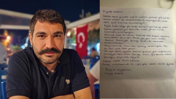 Niyazi Atare’den Cezaevinden Mesaj: ‘Dosyada Tek Bir Delil Yok’