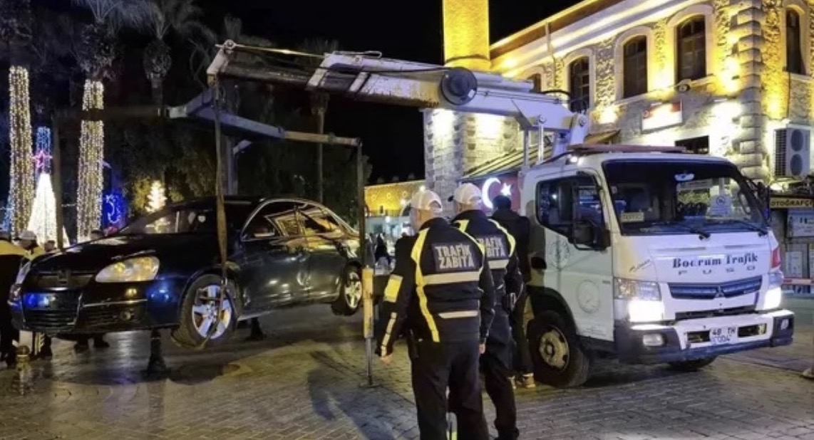 Bodrum’da alkollü sürücüye 16 bin lira ceza