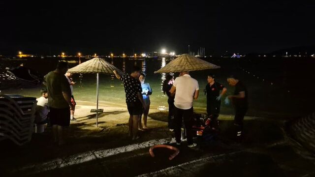 Bodrum'da gece denize giren turist boğuldu