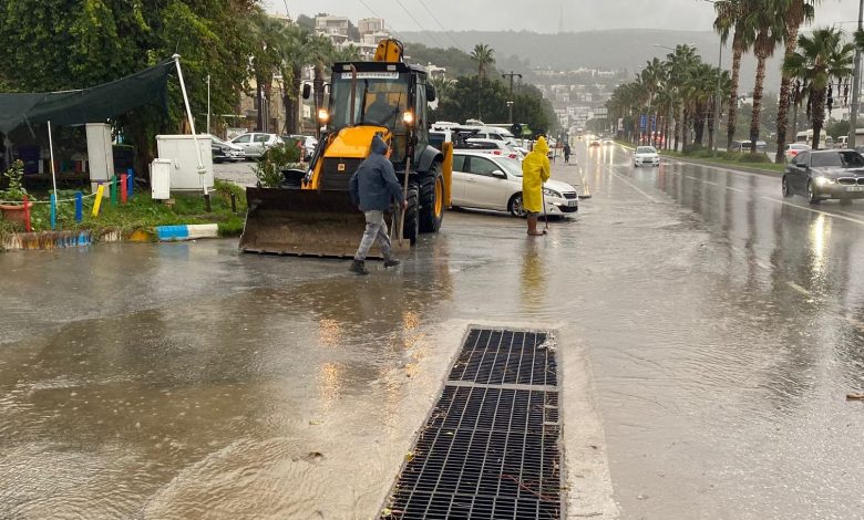 Bodrum’da Şiddetli Yağış ve Taşkın Uyarısı