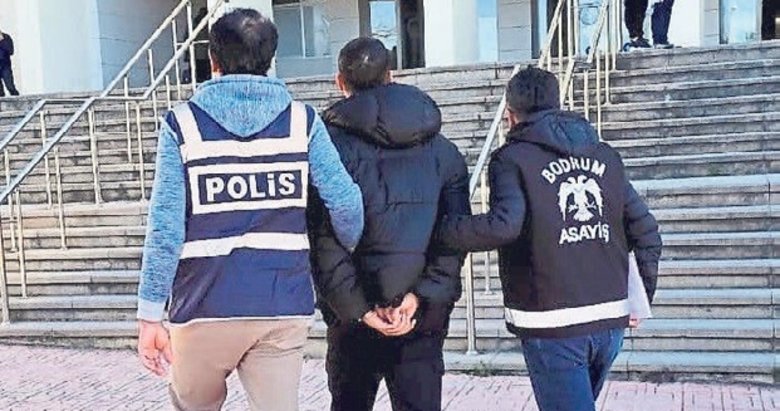 Bodrum'da görevli polisi yaralayan motosikletçiye tutuklama