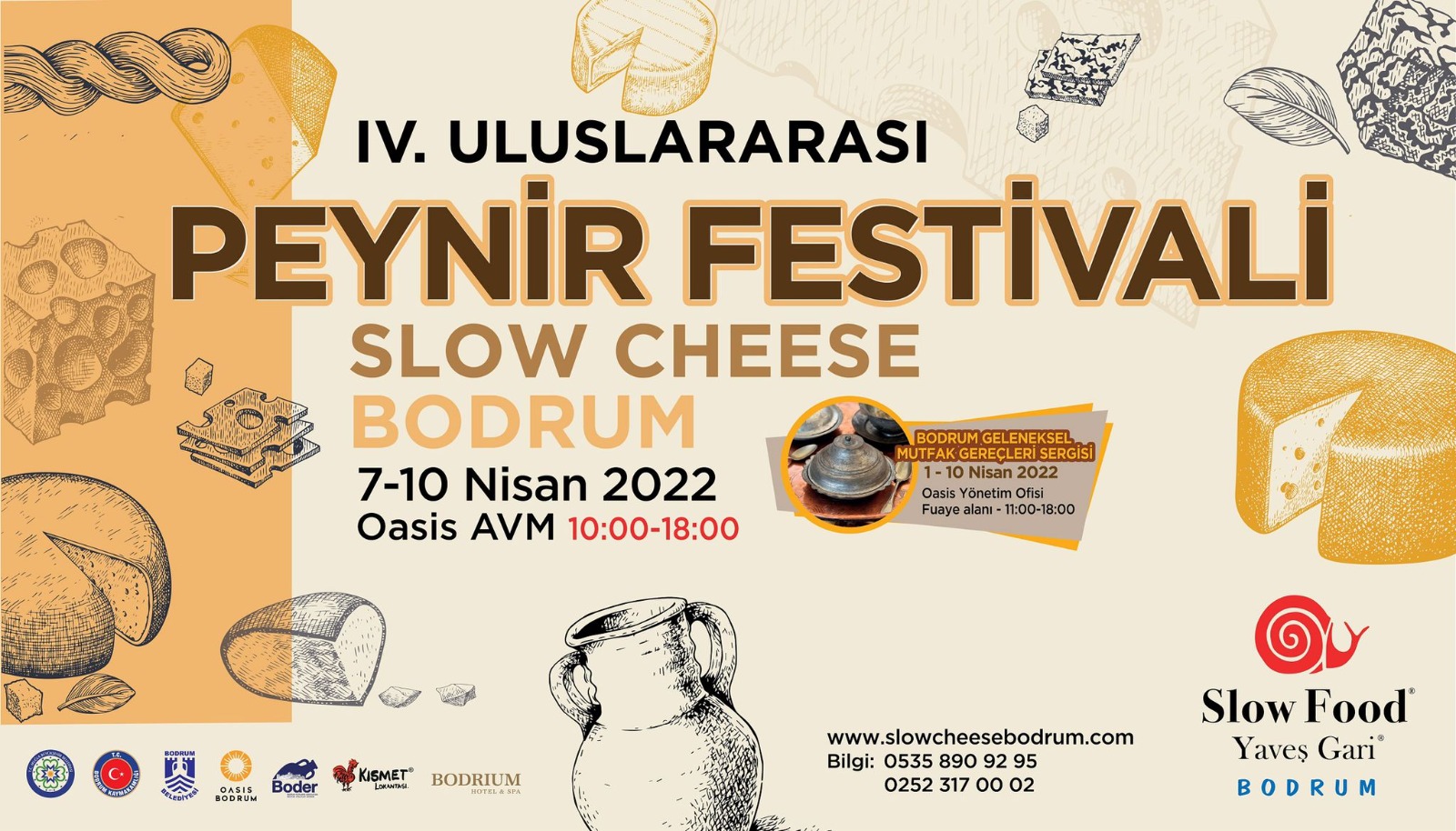 IV. ULUSLARARASI PEYNİR FESTİVALİ BAŞLIYOR