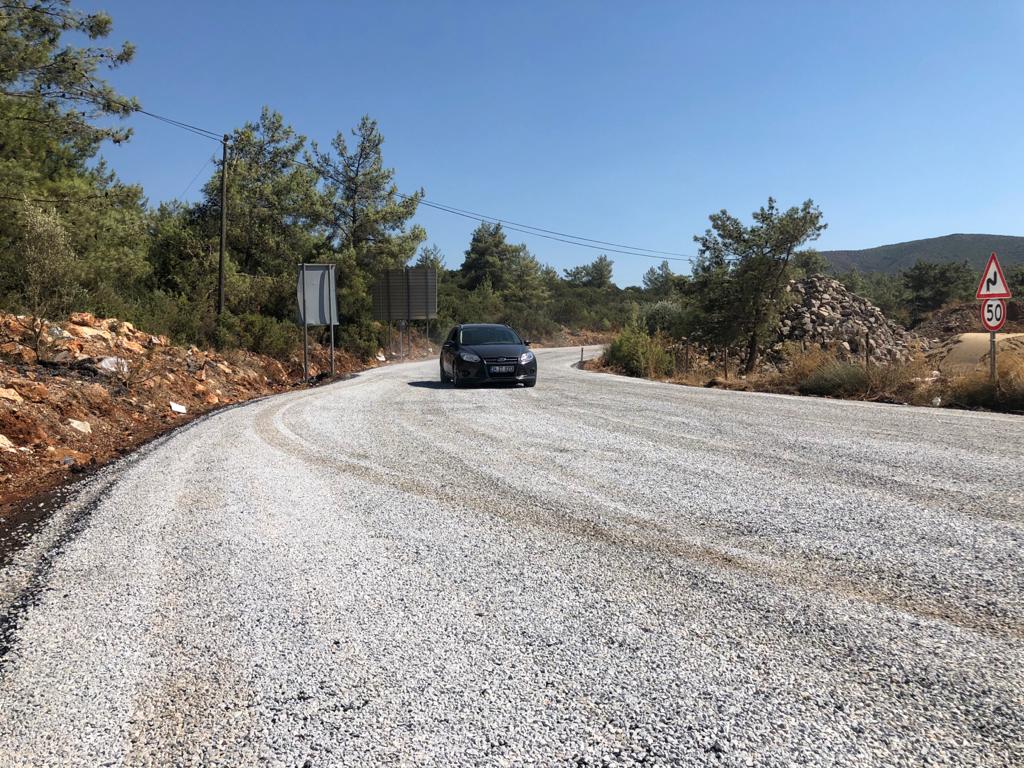 TORBA - KIZILAĞAÇ YOLU TRAFİĞE AÇILDI