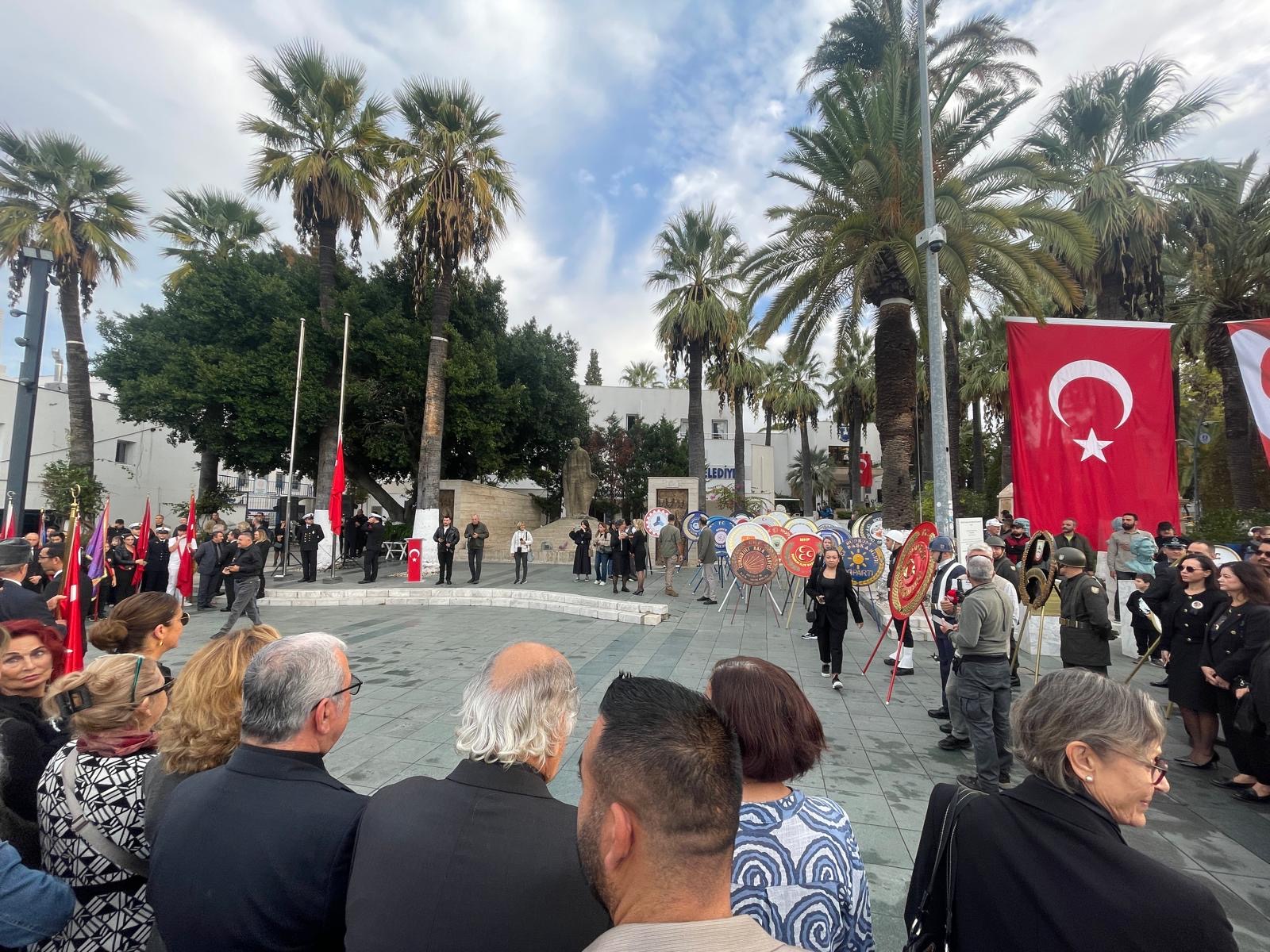 Bodrum’da 10 Kasım Anma Programı Gerçekleştirildi