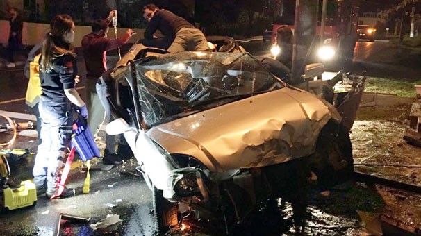 ALKOLLÜ SÜRÜCÜ KAZA YAPTI; 1 ÖLÜ