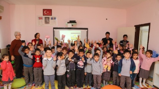 BODRUM'DA ÖĞRENCİLERE GERİ DÖNÜŞÜM SEMİNERİ
