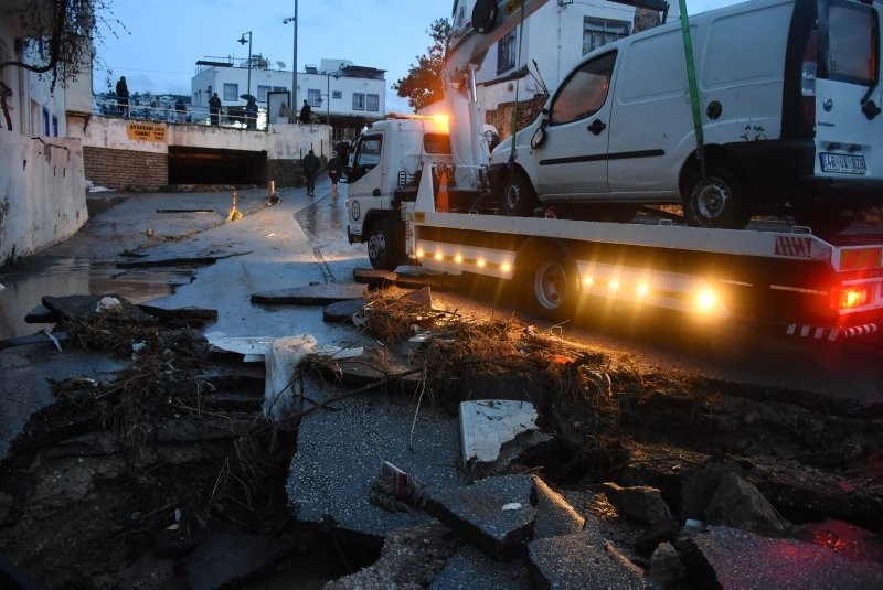 BODRUM KAYMAKAMLIĞI'NDAN SEL AÇIKLAMASI