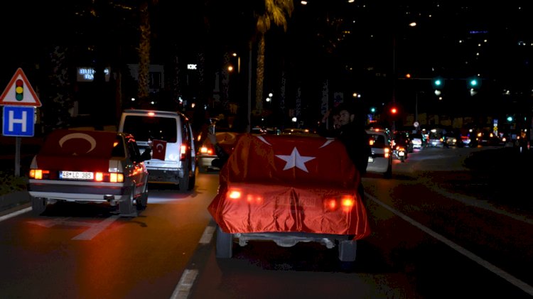 BODRUM'DA MEHMETÇİĞE DESTEK KONVOYU!