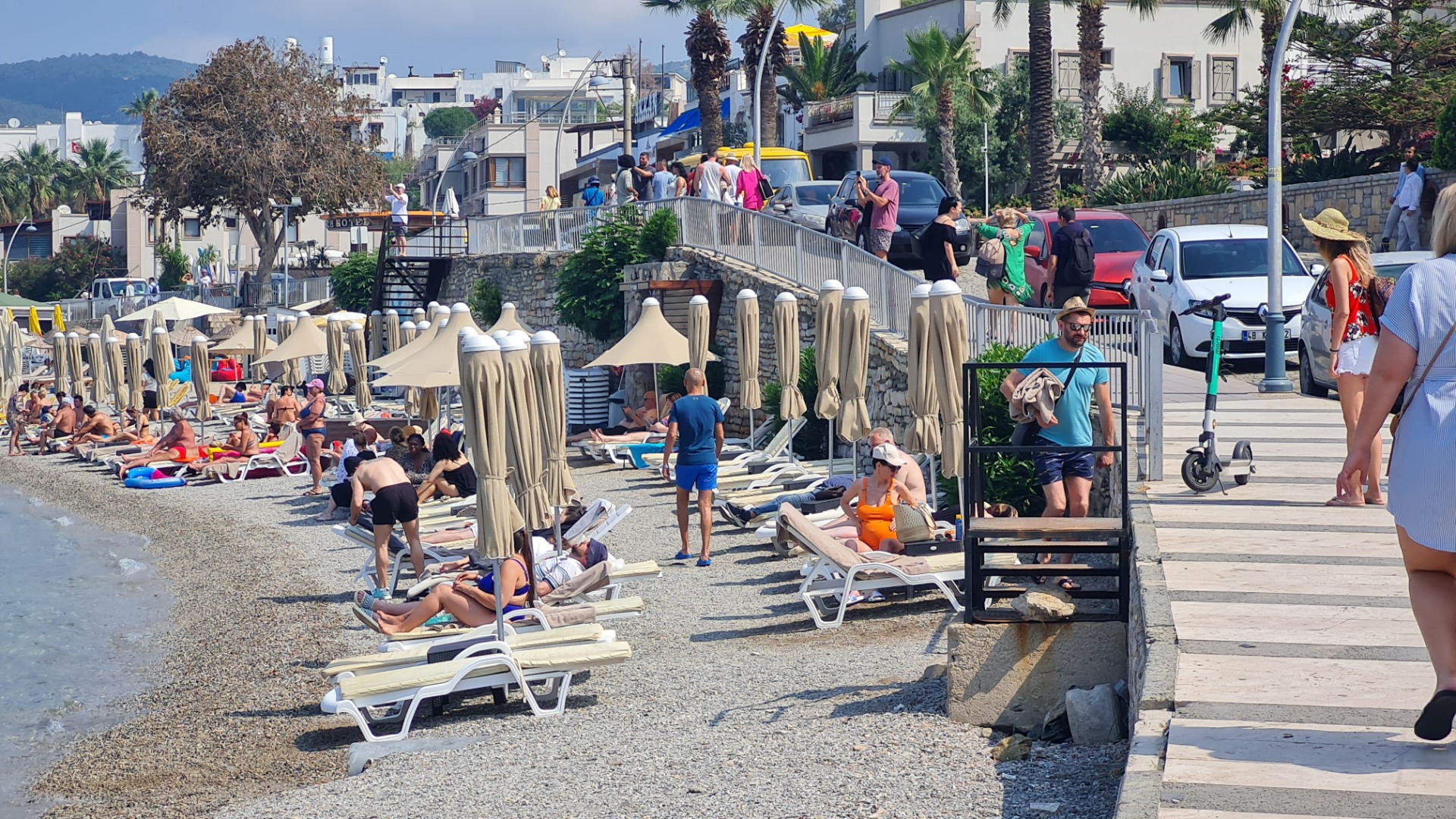 İki kruvaziyer ile Bodrum'a 1982 yolcu geldi