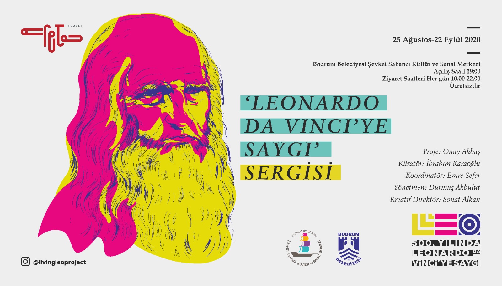 ŞEVKET SABANCI’DA “LEONARDO DAVINCI’YE SAYGI” SERGİSİ