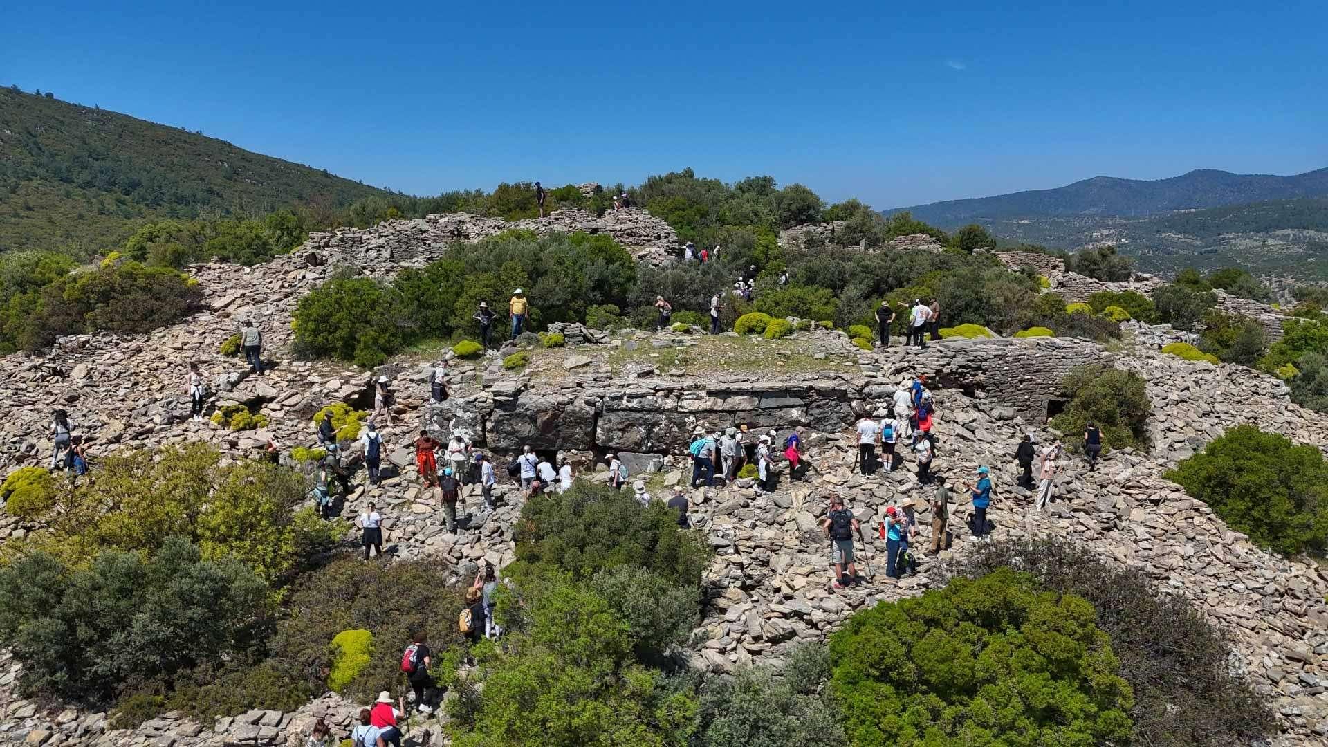Belediyenin kültür gezilerinde yeni rota 'Syangela Antik Kenti'