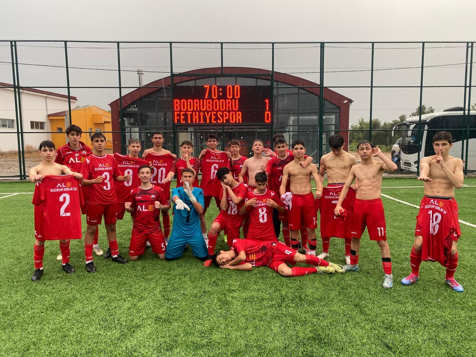 Bodrum Birlikspor U-15 Türkiye Şampiyonası'nda mücadele edecek