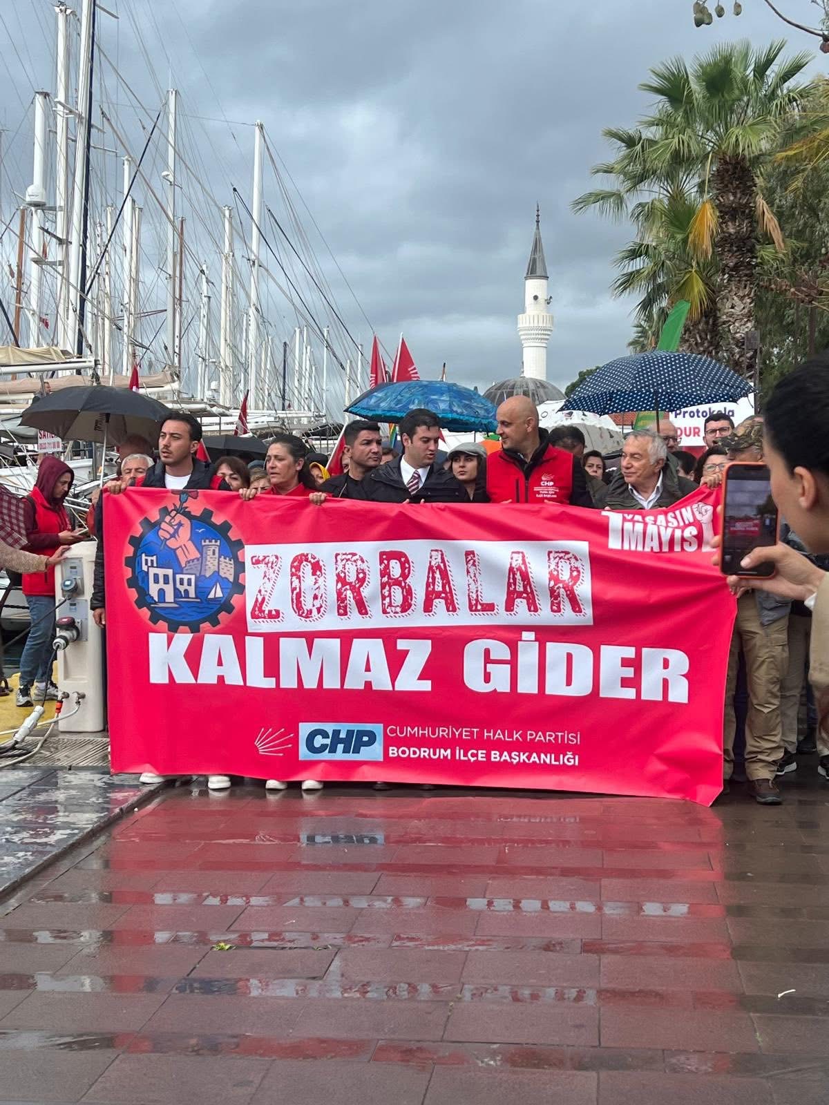 Bodrum’da 1 Mayıs Mitingi!