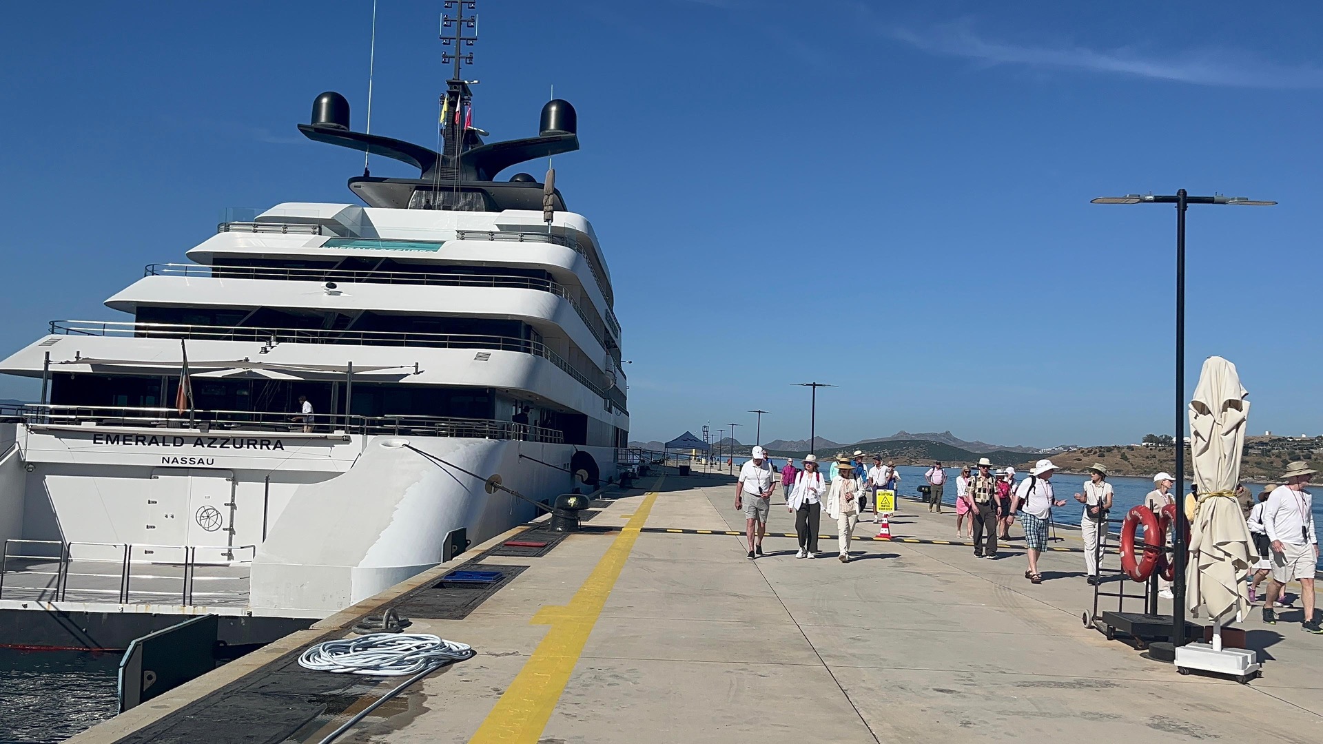 Emerald Azzurra, Bodrum’a 84 yolcu getirdi