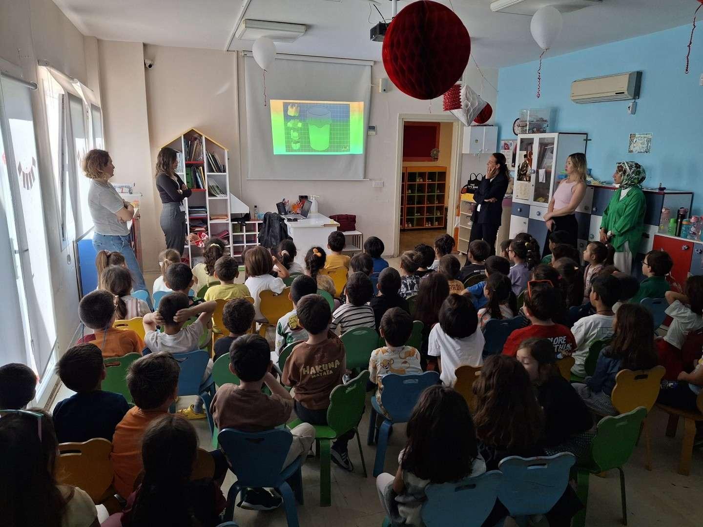 Anaokulu öğrencilerine ‘Sıfır Atık’ eğitimi