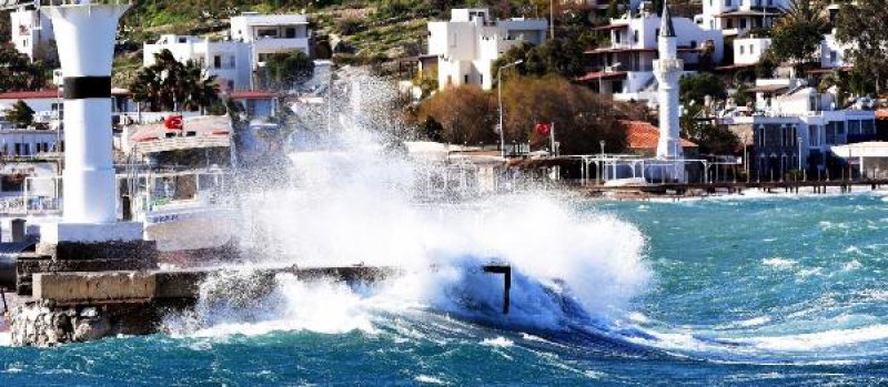 Meteorolojiden fırtına uyarısı! Bodrum-Kaş arasında denizlerde fırtına bekleniyor