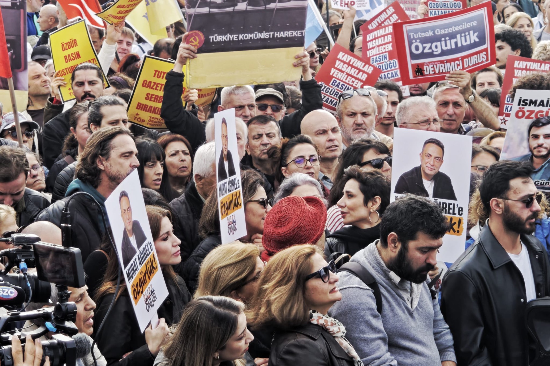 Kadıköy’de Basın Özgürlüğü Eylemi: “Tutuklu Gazetecilere Özgürlük”