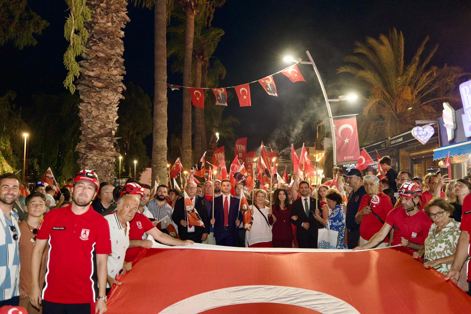 Bodrum’da 30 Ağustos Zafer Bayramı Coşkuyla Kutlandı