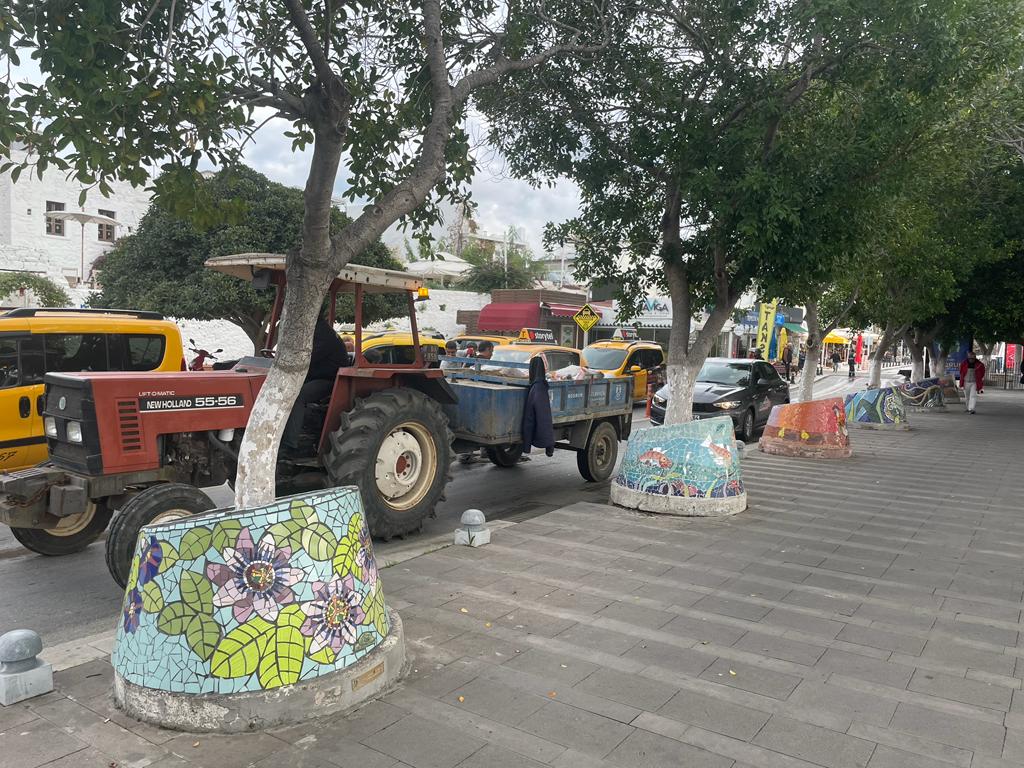Yılbaşı öncesi yol çalışması! 