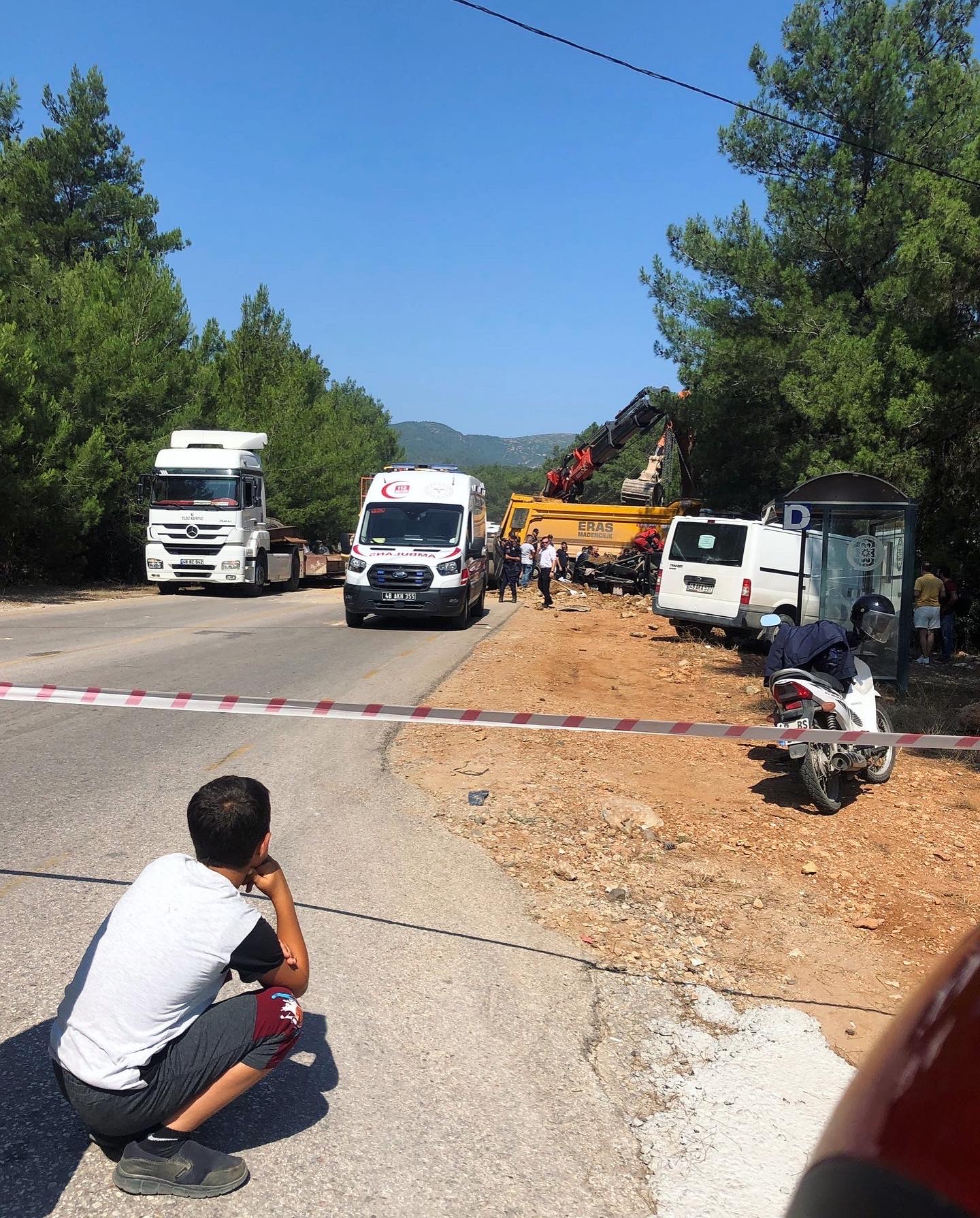 Bodrum'daki Feci Kazada 1 kişi öldü 2 kişi yaralandı 