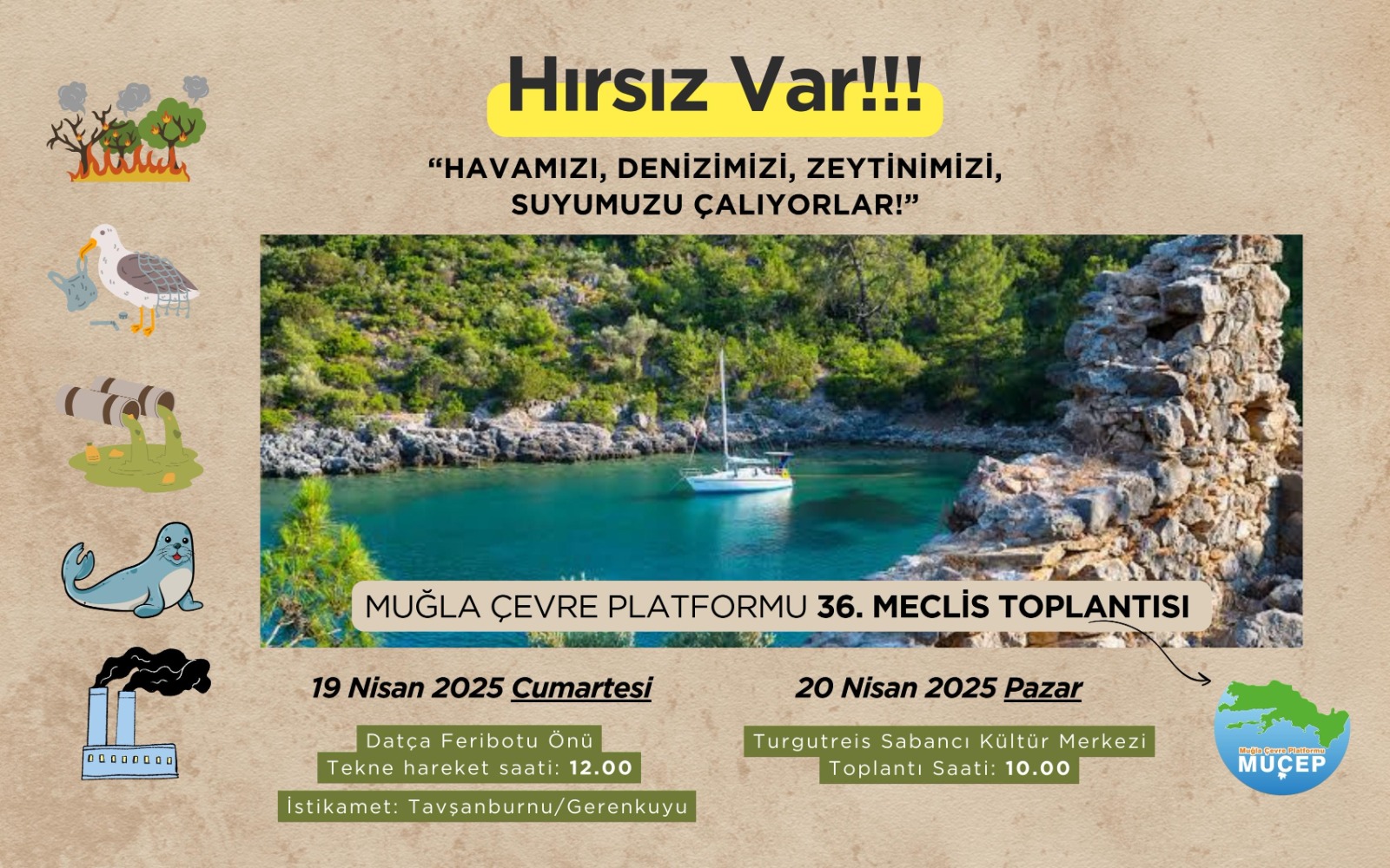 Muğla Çevre Platformu 36. Genel Meclis Toplantısı