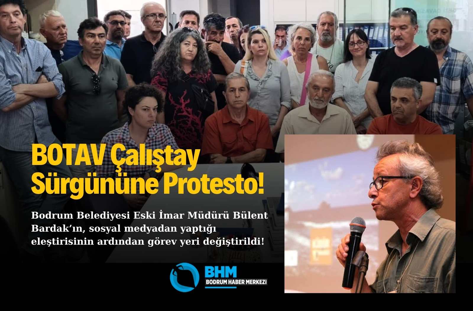 BOTAV Çalıştay Sürgününe Protesto!