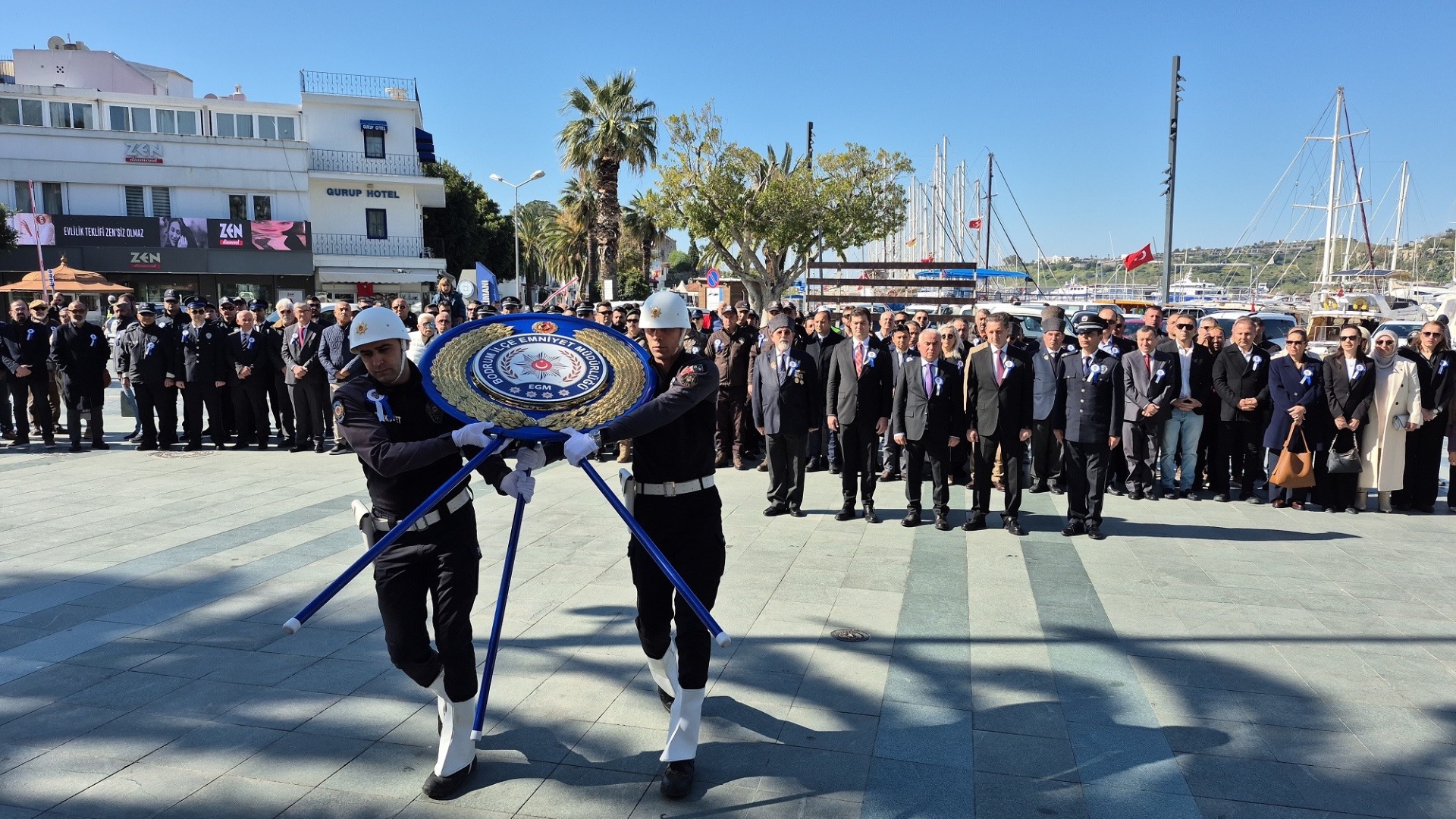 Polis haftası Bodrum’da kutlandı