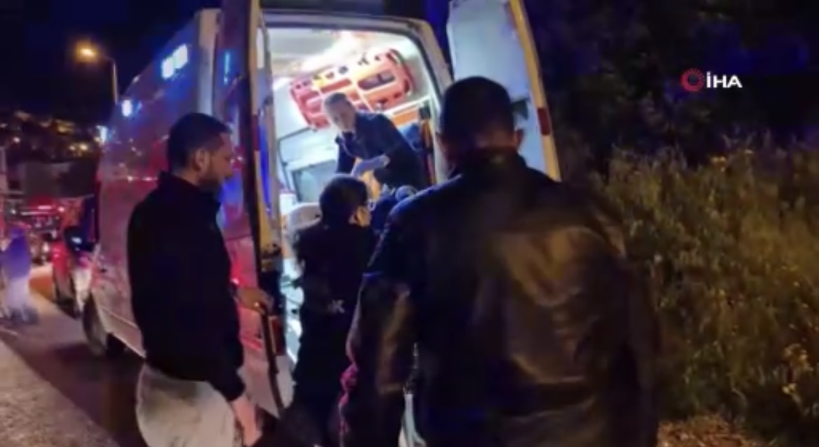 Bodrum'da ev yangını: 1 yaralı