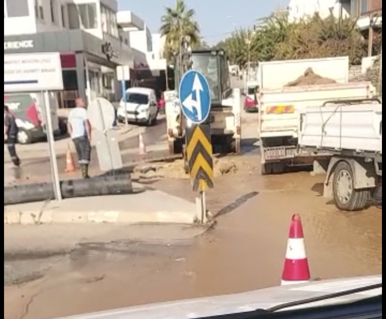 Bugün de Gümbet savaş alanına döndü! 