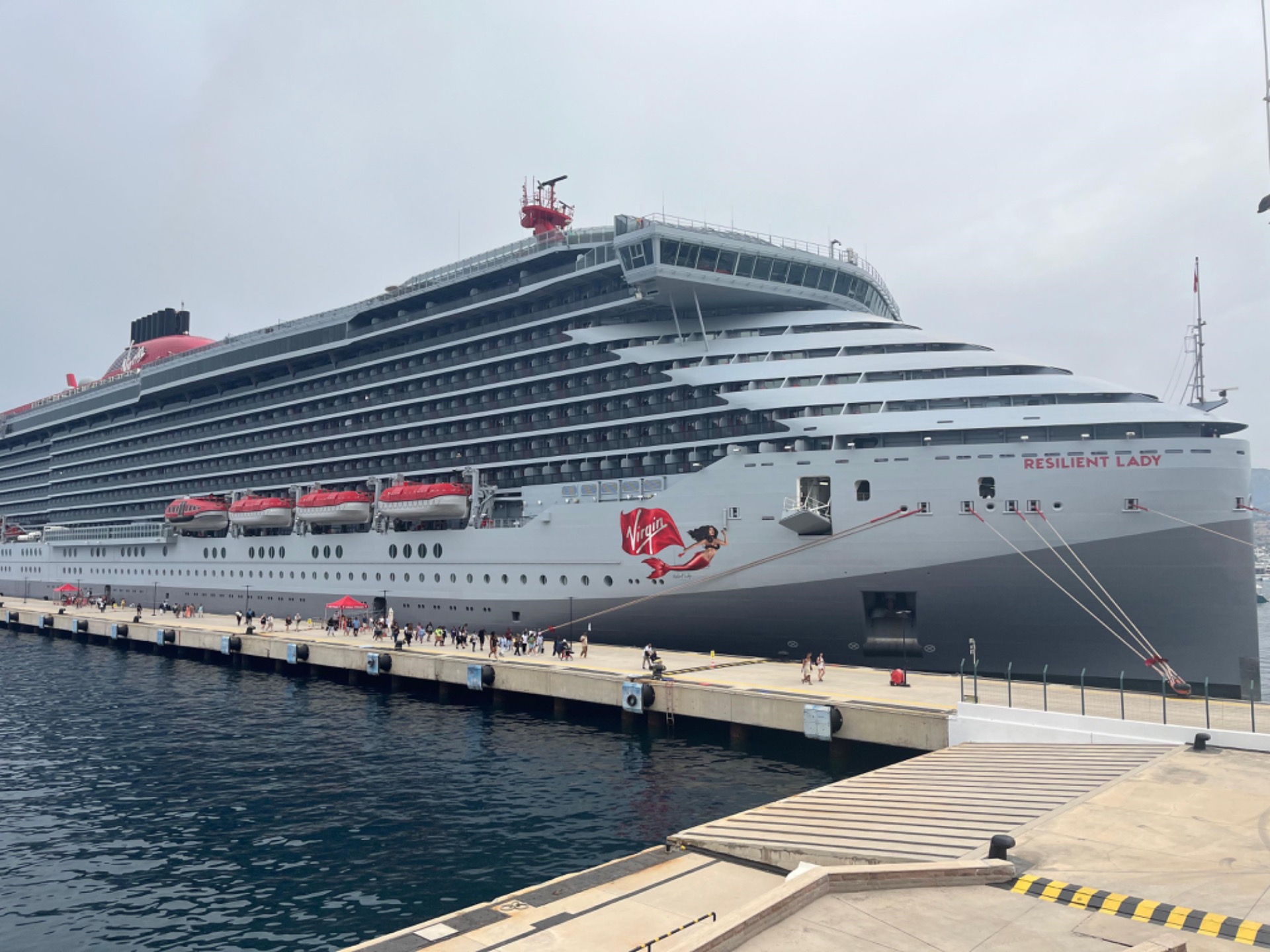 Resilient Lady, Bodrum’a geldi