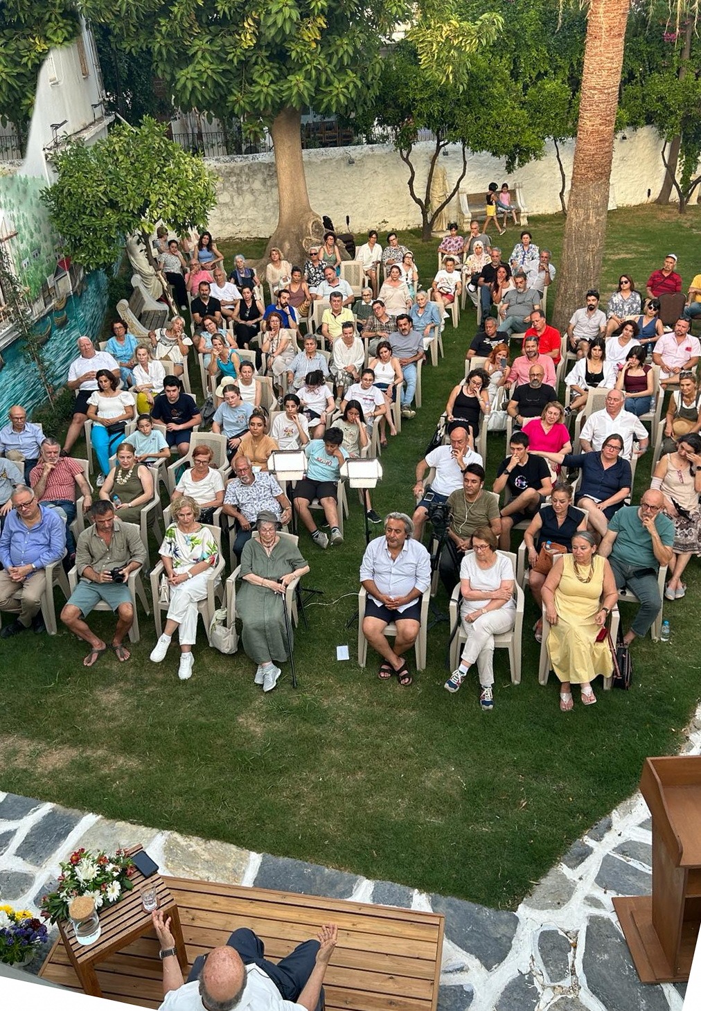 Akademia Bahçesinde Bodrum, Prof. Ahmet Arslan ve Felsefe Buluştu