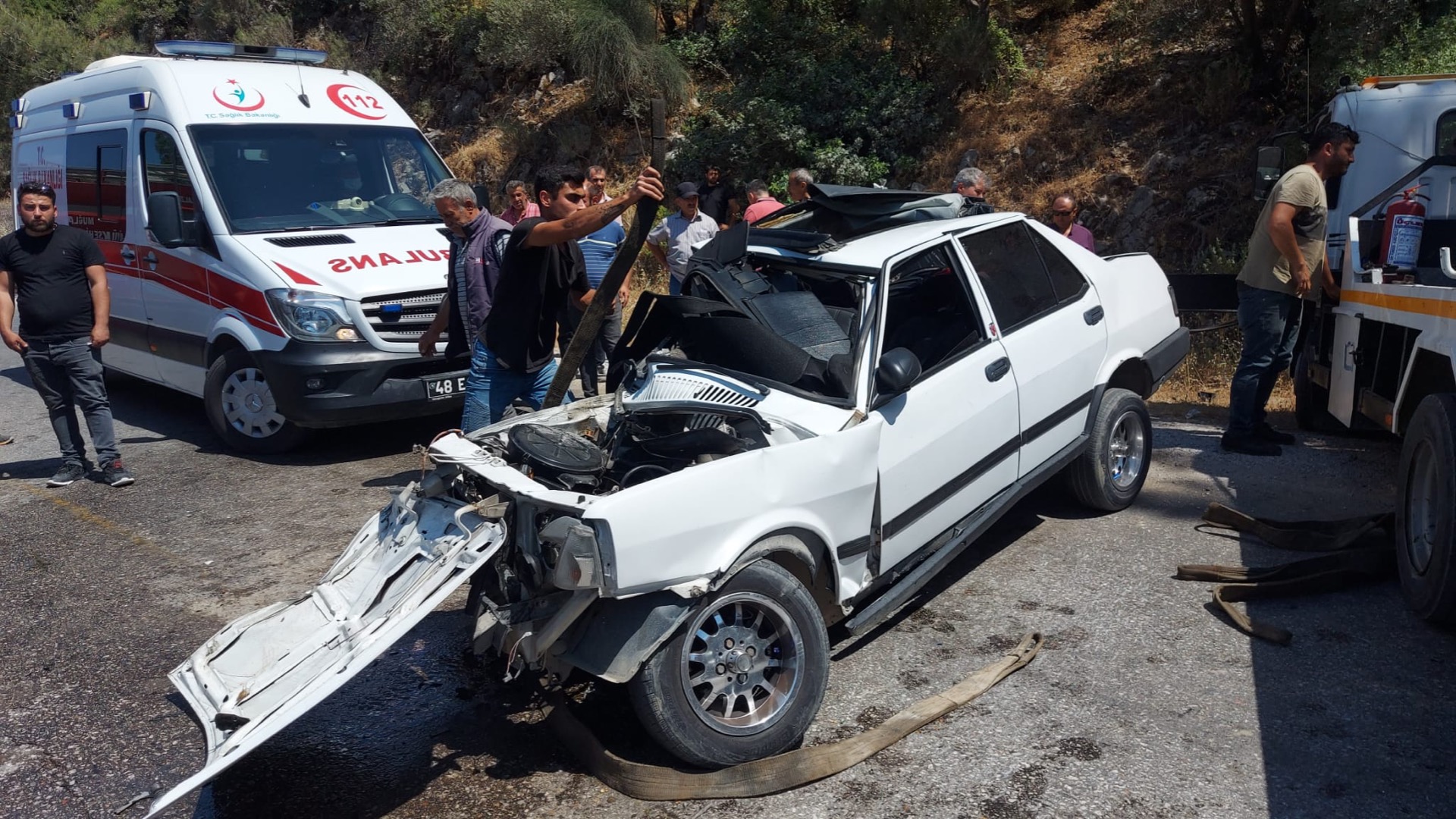 SON DAKiKA!.. Bodrum’da korkunç kaza! 1 ölü, 3 yaralı… 