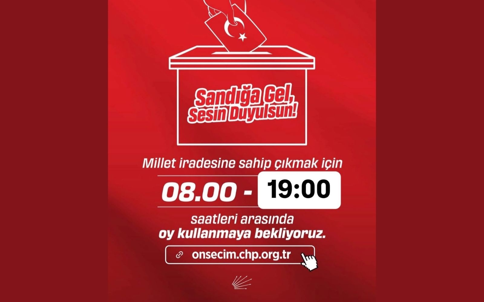 Oy verme işlemi 19.00’a kadar uzatıldı! 