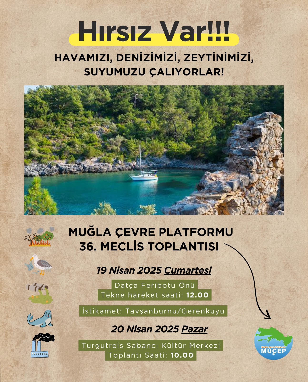 Muğla Çevre Platformu 36. Genel Meclis Toplantısı