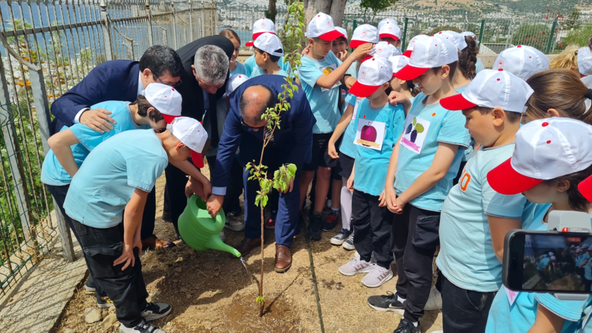 Okuldaki Çiftlik Projesi, Bodrum’da hayata geçirildi