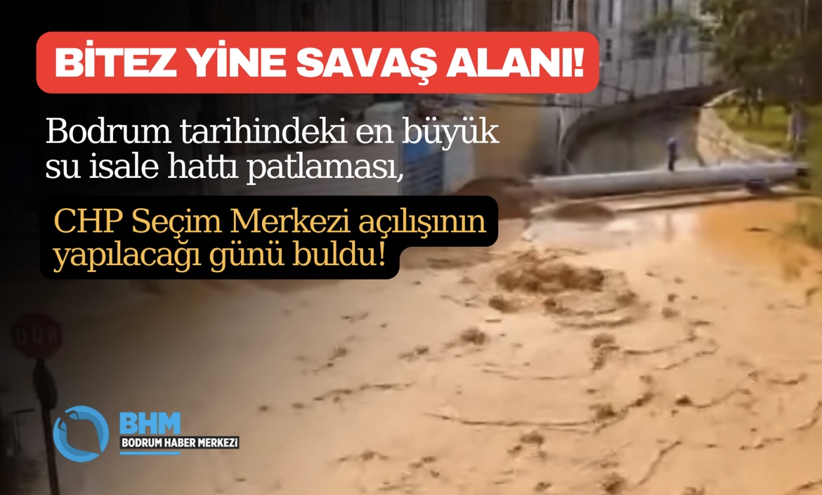 BİTEZ YİNE SAVAŞ ALANI! 