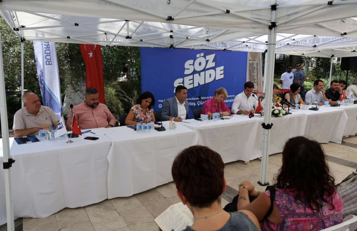 Bodrum Belediyesi’nden ‘Söz Sende’ halk buluşması